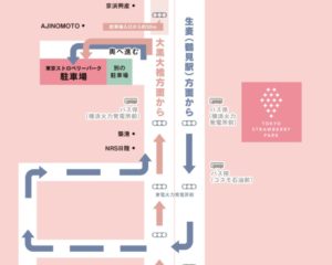 東京ストロベリーパークの地図