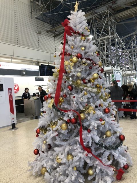 伊丹空港のクリスマスツリー